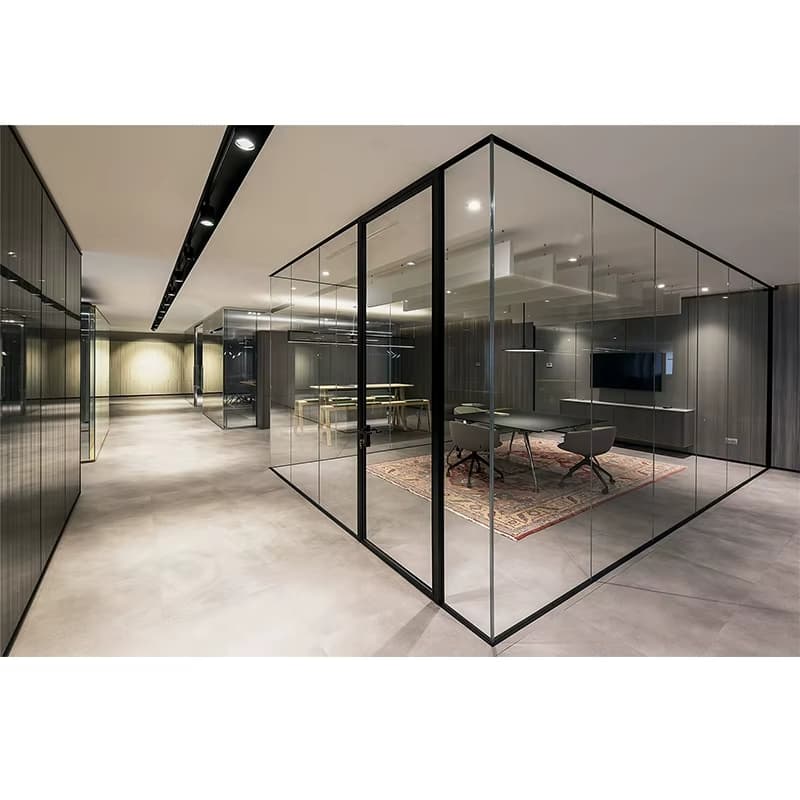 İzmir Karşıyaka Ofis Cam Bölme Sistemi - İzmir Bornova profesyonel montaj | Günsan Alüminyum