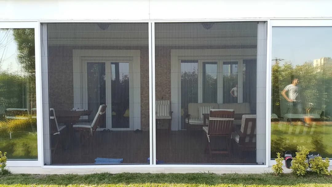 İzmir Bornova Balkon Sürme Sineklik - İzmir Bornova Sineklik projesi | Günsan Alüminyum