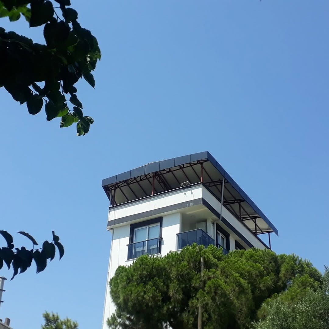 Bayraklı Çelik Çatı Bayraklı Çelik Çatı - İzmir Bornova Çelik Çatı projesi | Günsan Alüminyum